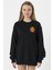 Dragon Ball Z Anime Cool Style Siyah Kadın 2ip Sweatshirt 1