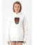 Vikings Rover Amblem Beyaz Kadın 3ip Kapşonlu Sweatshirt 1