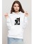 Cowboy Bebop Spike See You Space Cowboy Beyaz Kadın 3ip Kapşonlu Sweatshirt 1