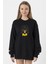 Dark Jonas Sic Mundus Creatus Est Siyah Kadın 2ip Sweatshirt 1