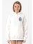 Bordo Mavi Parmak Izi Beyaz Kadın 3ip Kapşonlu Sweatshirt 1