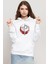 Fallout Worn Appalachian Brotherhood Beyaz Kadın 3ip Kapşonlu Sweatshirt 1