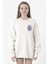 Bordo Mavi Parmak Izi Beyaz Kadın 2ip Sweatshirt 1