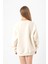 Star Trek Discovery Starfleet Command Ekru Kadın 2ip Sweatshirt 2