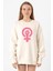 Pink Venus Symbol Hand Ekru Kadın 2ip Sweatshirt 1