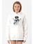 Future Is Female Beyaz Kadın 3ip Kapşonlu Sweatshirt 1