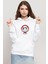 One Piece Anime Monkey D Luffy Beyaz Kadın 3ip Kapşonlu Sweatshirt 1