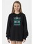 Paranormal Christmas Siyah Kadın 2ip Sweatshirt 1