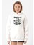 Friday The 13TH Halloween Beyaz Kadın 3ip Kapşonlu Sweatshirt 1