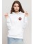 One Piece Anime Ninja Org. N.s Beyaz Kadın 3ip Kapşonlu Sweatshirt 1