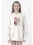 Gintama Anime Gintoki Fruit Juice Beyaz Kadın 2ip Sweatshirt 1