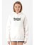 Rurouni Kenshin Letter Logo Beyaz Kadın 3ip Kapşonlu Sweatshirt 1