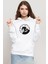 Oogie Boogie Beyaz Kadın 3ip Kapşonlu Sweatshirt 1