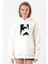 Star Trek Spock Fascinating Beyaz Kadın 3ip Kapşonlu Sweatshirt 1