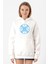 Tengri Tamga Beyaz Kadın 3ip Kapşonlu Sweatshirt 1