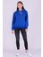 Mavi Basic Oversize Kadın Kapüşonlu Hoodie 3 Iplik Sweatshirt 2