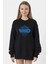Doctor Who New Siyah Kadın 2ip Sweatshirt 1