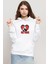 Be Mine Michael Myer Beyaz Kadın 3ip Kapşonlu Sweatshirt 1