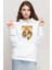 Demon Slayer Anime Zenitsu Poster Beyaz Kadın 3ip Kapşonlu Sweatshirt 1
