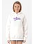 Willy Wonka Logo Beyaz Kadın 3ip Kapşonlu Sweatshirt 1
