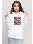 Forrest Gump Run Forrest Run Beyaz Kadın 3ip Kapşonlu Sweatshirt 1