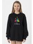 Merry Christmas Siyah Kadın 2ip Sweatshirt 1