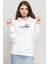 Outlander Artemis Crew Beyaz Kadın 3ip Kapşonlu Sweatshirt 1