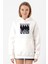 Blackpink Revolution Beyaz Kadın 3ip Kapşonlu Sweatshirt 1