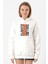 Love Death Robots Orange Beyaz Kadın 3ip Kapşonlu Sweatshirt 1