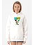 Teen Titans Go Robin Beyaz Kadın 3ip Kapşonlu Sweatshirt 1