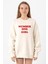 Rose Number One Girl Ekru Kadın 2ip Sweatshirt 1