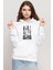 Horror Knifes No Live Matter Beyaz Kadın 3ip Kapşonlu Sweatshirt 1