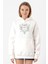 Neon Genesis Evangelion Seele Logo Beyaz Kadın 3ip Kapşonlu Sweatshirt 1