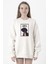 See You In Space Cowboys Minimalist Anime Poster Beyaz Kadın 2ip Sweatshirt 1