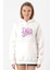 Arcane Get Jinxed Beyaz Kadın 3ip Kapşonlu Sweatshirt 1