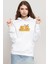 Inspector Gadget Go Go Gadget Beyaz Kadın 3ip Kapşonlu Sweatshirt 1