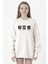 Eat Sleep Anime Beyaz Kadın 2ip Sweatshirt 1