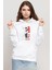 Detective Conan Anime Shinichi Kudo Beyaz Kadın 3ip Kapşonlu Sweatshirt 1
