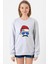 Mustache Christmas Hero Grimelanj Kadın 2ip Sweatshirt 1
