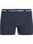 Jack & Jones Jacorganic Trunks 2 Pack Giftbox Erkek Lacivert 2'li Boxer - 12222565 2