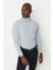 Erkek Slim Fit Dar Kesim Yumuşak Dokulu Tüylenmeyen Tam Balıkçı Yaka Triko Kazak 3
