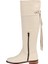 Maximino Hakiki Deri Binici Kadın Çizme MX-422 BEJ 3
