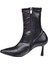 Likralı Topuklu Kadın Bot İZ-200 Siyah 3