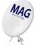 Delikli Çanak - 80 cm Delikli Ofset Çanak 10 Lu Paket (Küçük Mount) Mag (4825) 1