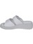 Hakiki Deri Comfort Kadın Terlik SK-22362 BEYAZ 3