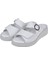 Hakiki Deri Comfort Kadın Terlik SK-22362 BEYAZ 4