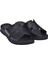 Deri Comfort Kadın Terlik SK-22357 Siyah 4