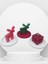 Hediyelik 6 Lı Mum Set Dekor,mumluk Tabak 1