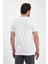 Erkek Bisiklet Yaka Rahat Kalıp Baskısız Pamuk T-Shirt 4