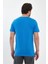 Erkek Bisiklet Yaka Rahat Kalıp Pamuklu Süprem Baskısız T-Shirt 4